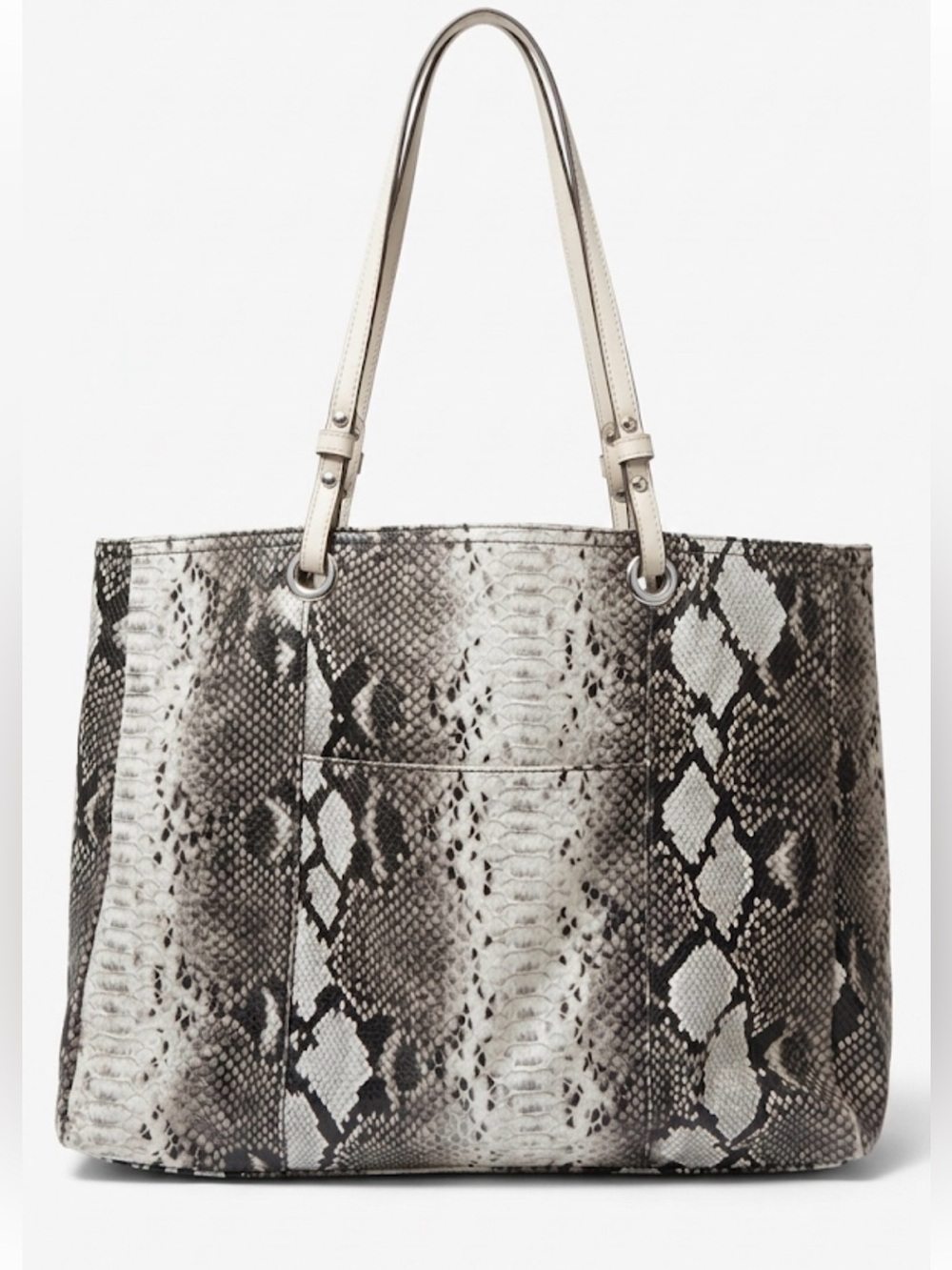 Pelle Studio *JimmyChoo* Style Snake Print Tote Bag - Pre-owned